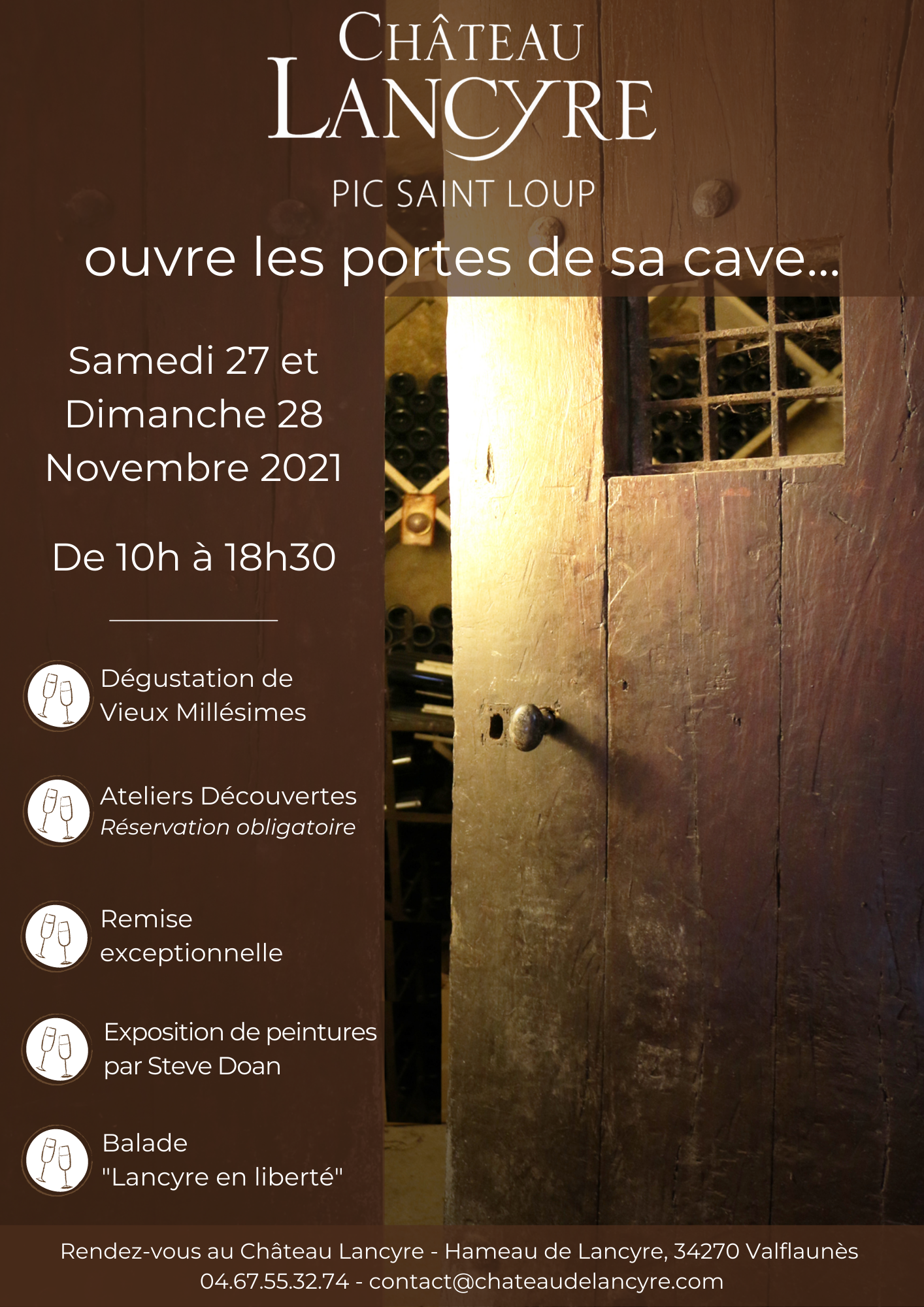 Portes Ouvertes novembre 2021