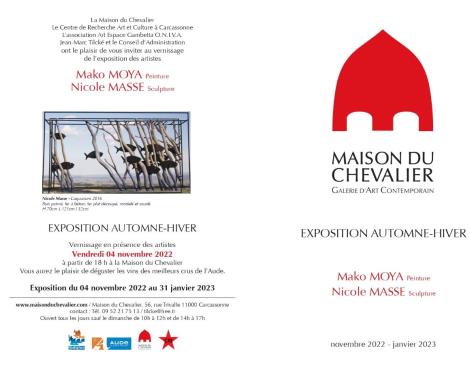 Maison du Chevalier Exposition Maison du Chevalier Novembre 2022-Janvier 2023_page-0001