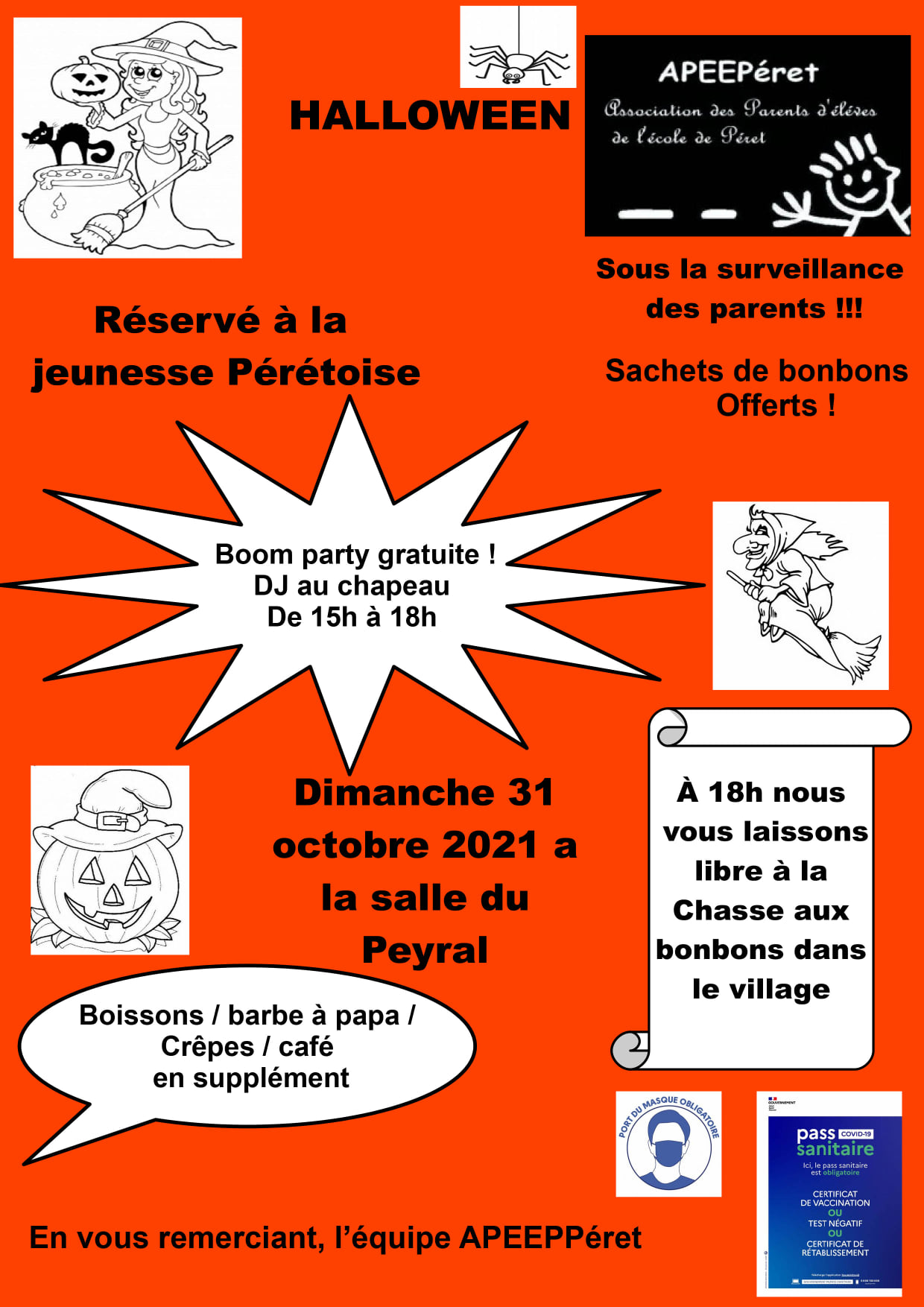 Halloween peret