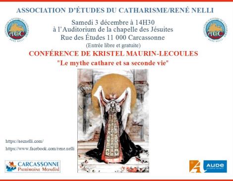 @AEC/René Nelli LE MYTHE CATHARE ET SA SECONDE VIE - KRISTEL MAURIN-LECOULES - AEC