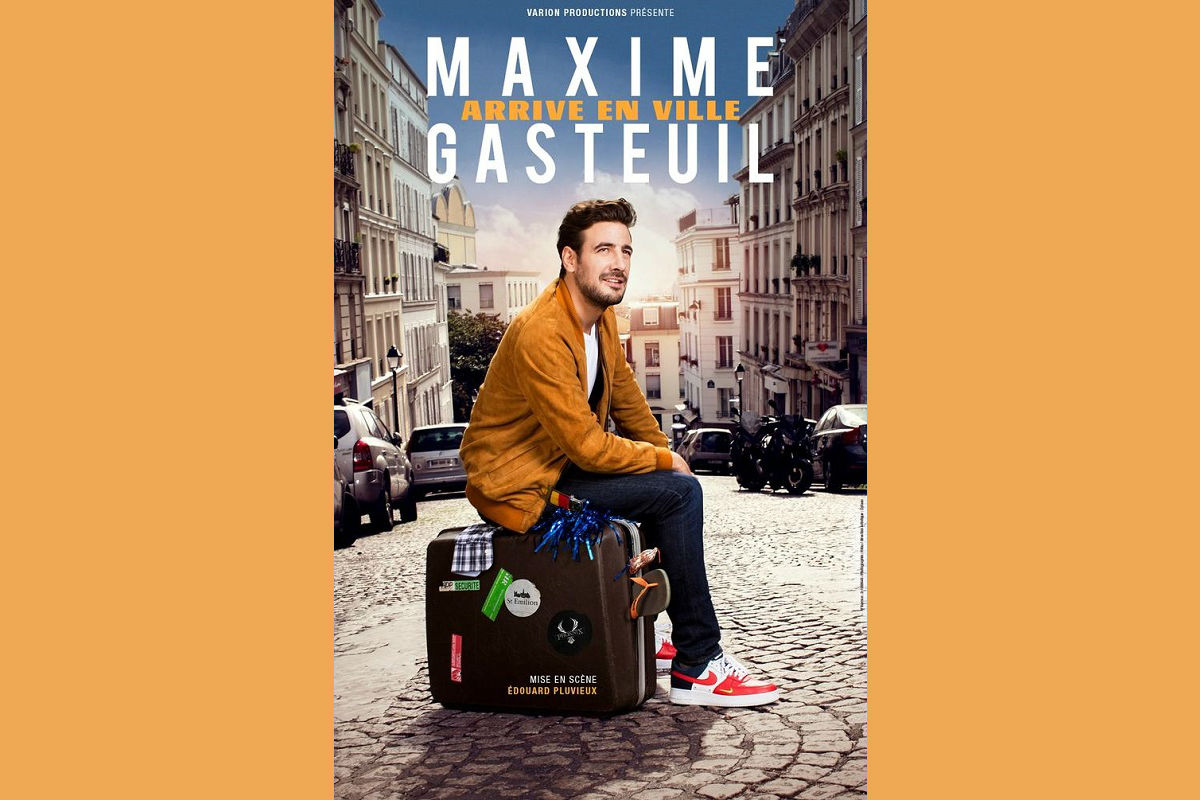 Maxime Gasteuil arive en ville