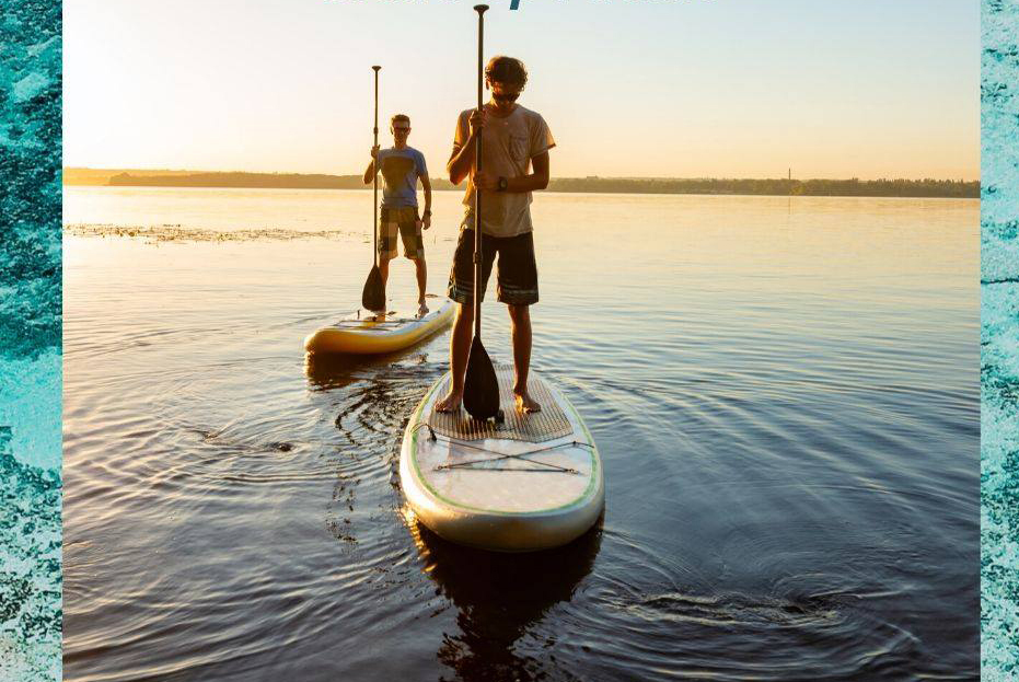Med'in Paddle à Vias-Plage - Location de stand up paddle